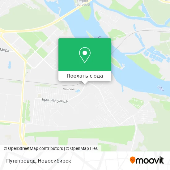 Карта Путепровод