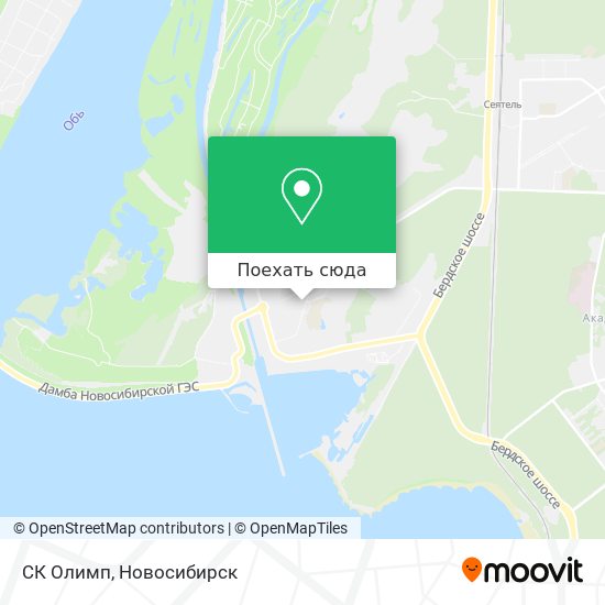 Карта СК  Олимп