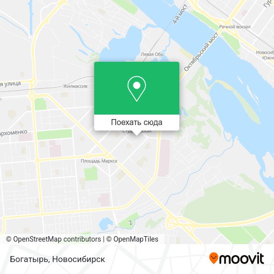 Карта Богатырь