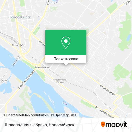 Карта Шоколадная Фабрика