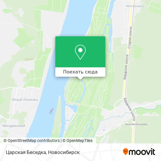 Карта Царская Беседка