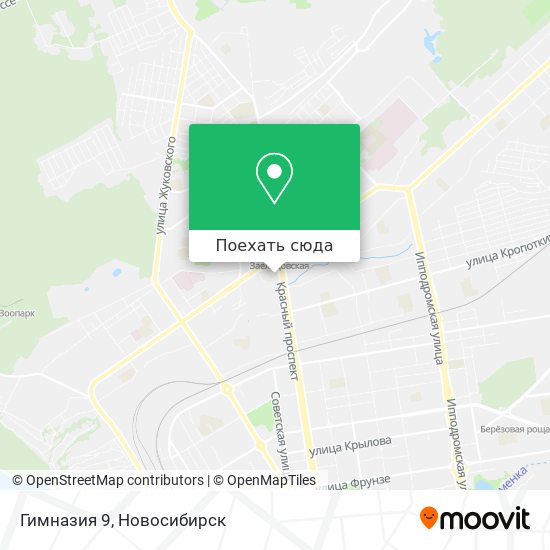 Карта Гимназия 9
