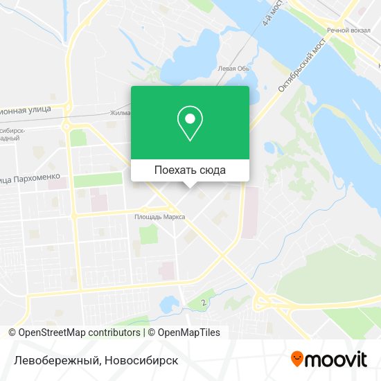 Карта Левобережный