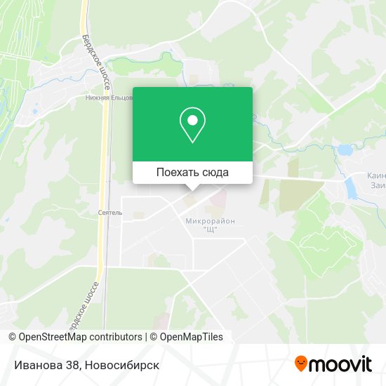 Карта Иванова 38