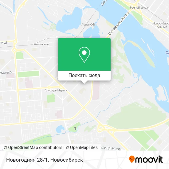 Карта Новогодняя 28/1