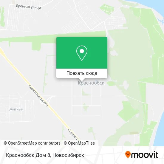 Карта Краснообск Дом 8