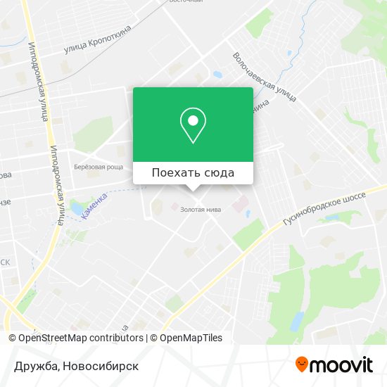 Карта Дружба