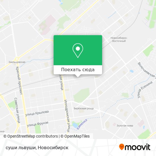 Карта суши львуши