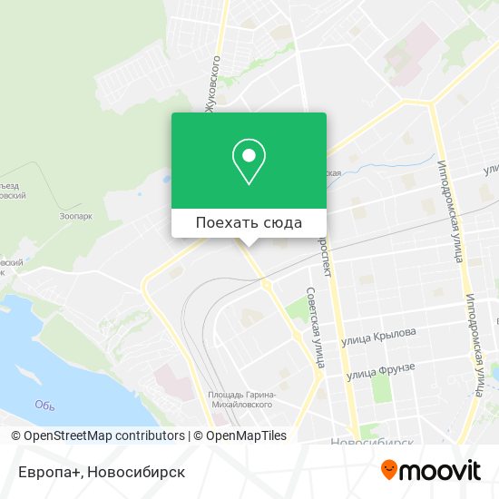 Карта Европа+