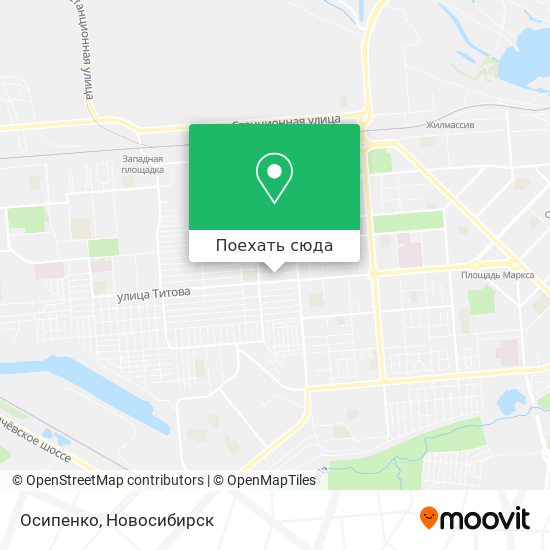 Карта Осипенко