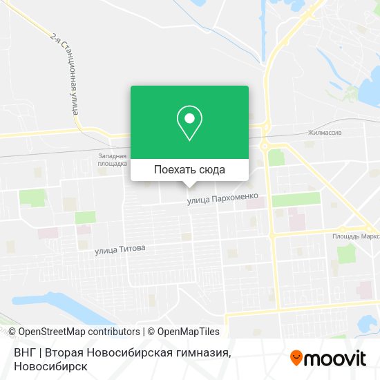 Карта ВНГ | Вторая Новосибирская гимназия