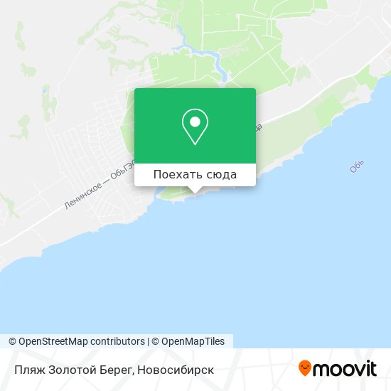 Карта Пляж Золотой Берег