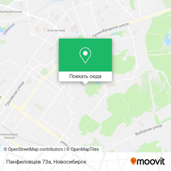 Карта Панфиловцев 73а