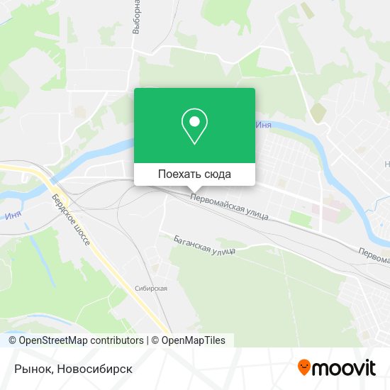 Карта Рынок