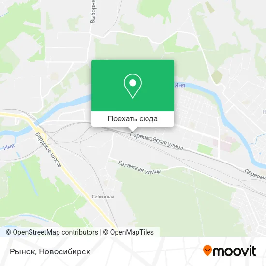 Карта Рынок