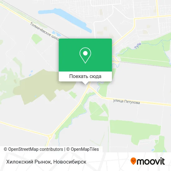 Карта Хилокский Рынок