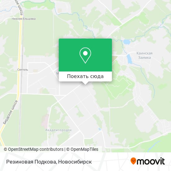 Карта Резиновая Подкова