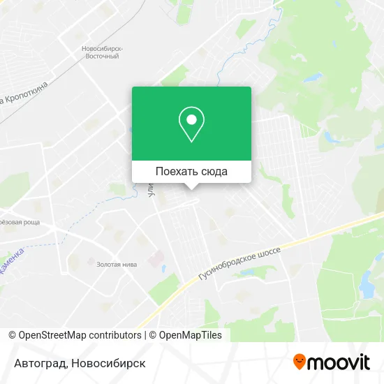 Карта Автоград