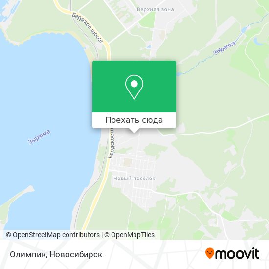 Карта Олимпик