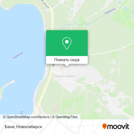 Карта Баня