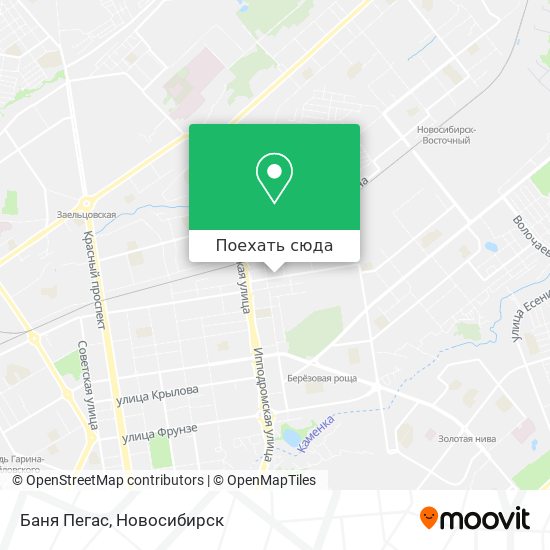Карта Баня Пегас