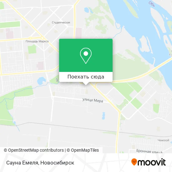 Карта Сауна  Емеля