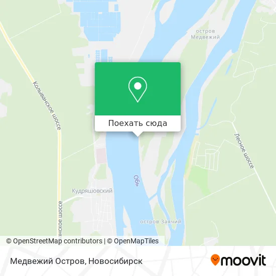 Карта Медвежий Остров