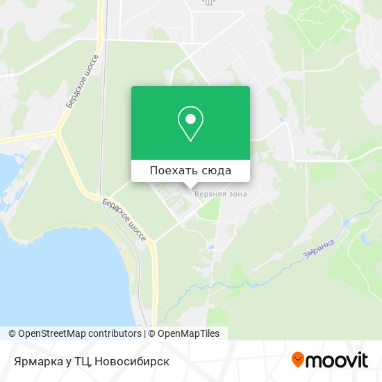 Карта Ярмарка у ТЦ