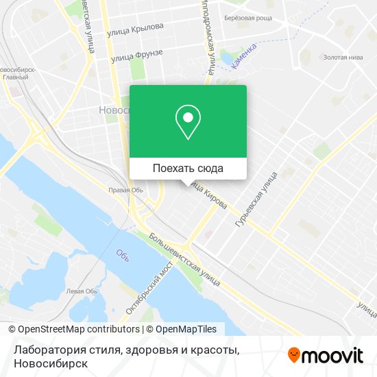 Карта Лаборатория стиля, здоровья и красоты