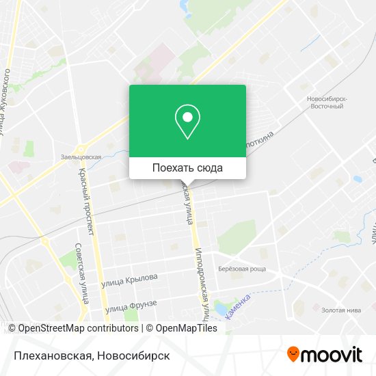 Карта Плехановская
