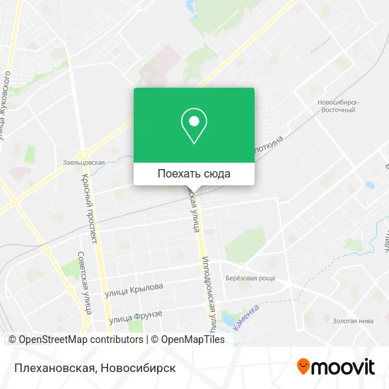 Карта Плехановская