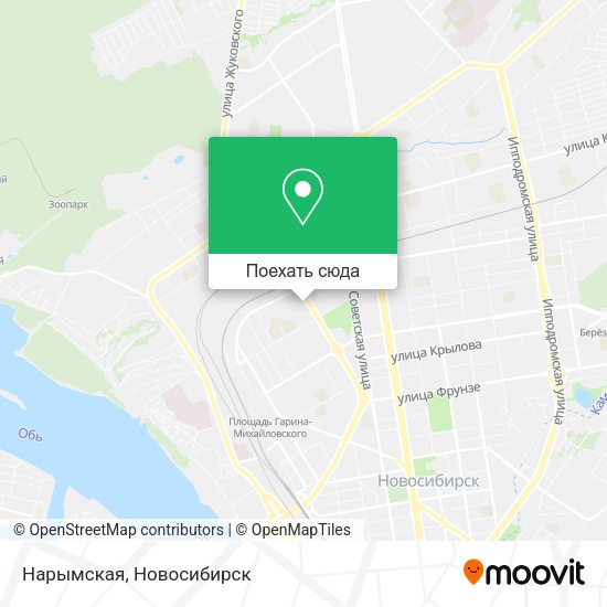 Карта Нарымская