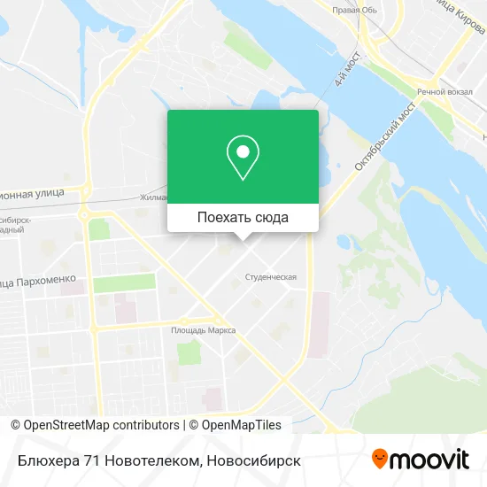 Карта Блюхера 71 Новотелеком