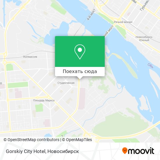 Карта Gorskiy City Hotel