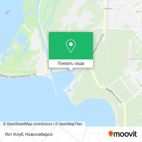Карта Яхт Клуб