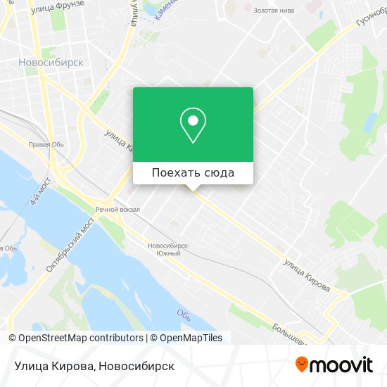Карта Улица Кирова