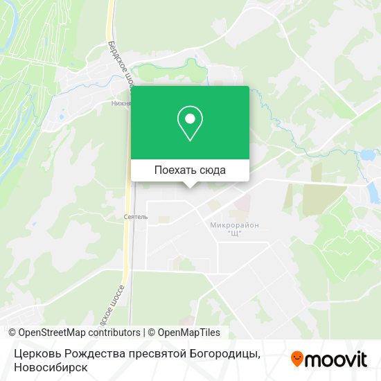 Карта Церковь Рождества пресвятой Богородицы