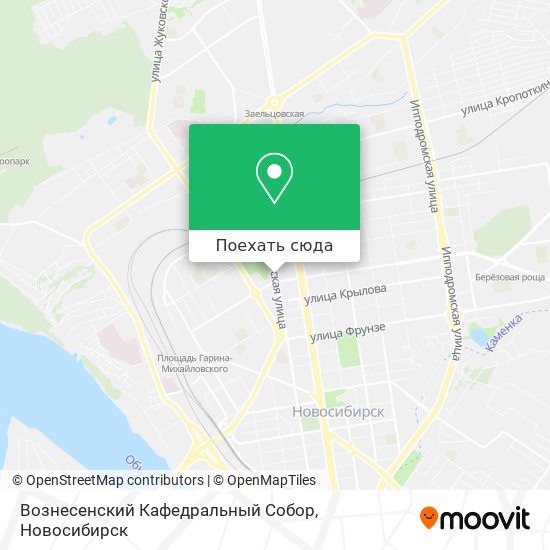 Карта Вознесенский Кафедральный Собор