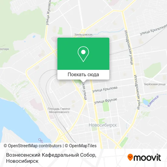 Карта Вознесенский Кафедральный Собор