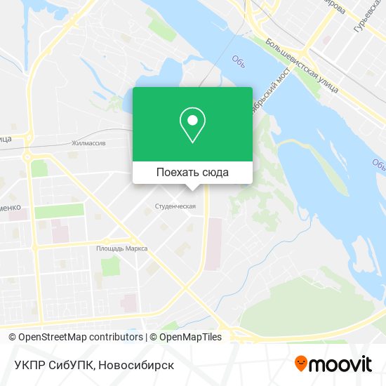 Карта УКПР СибУПК