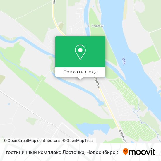 Карта гостиничный комплекс Ласточка