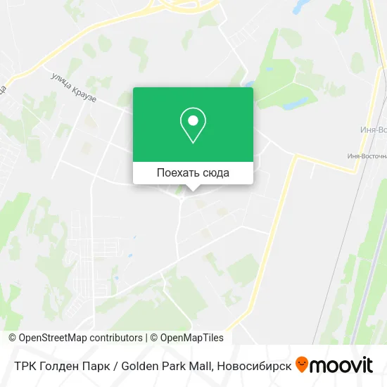 Карта ТРК Голден Парк / Golden Park Mall