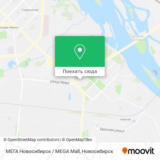 Мега новосибирск карта тц