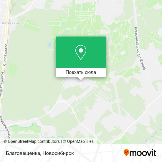 Карта Благовещенка