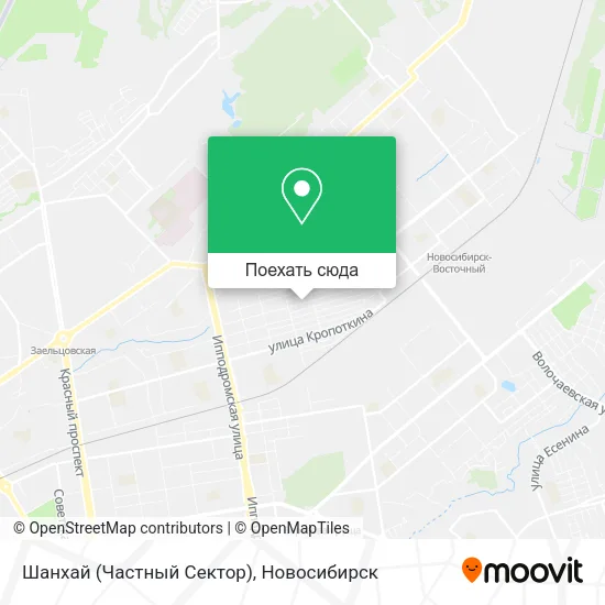 Карта Шанхай (Частный Сектор)
