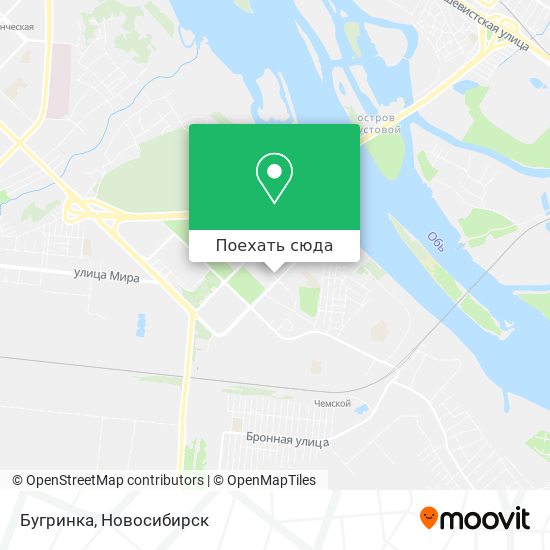 Карта Бугринка