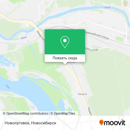 Карта Новолуговое