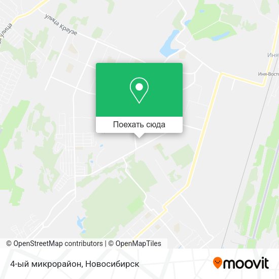 Карта 4-ый микрорайон