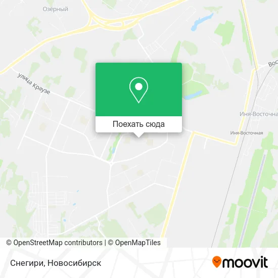 Карта Снегири