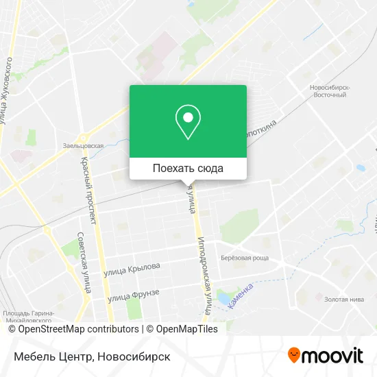 Карта Мебель Центр